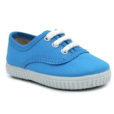 Turquoise canvas shoes HERMI LZ400